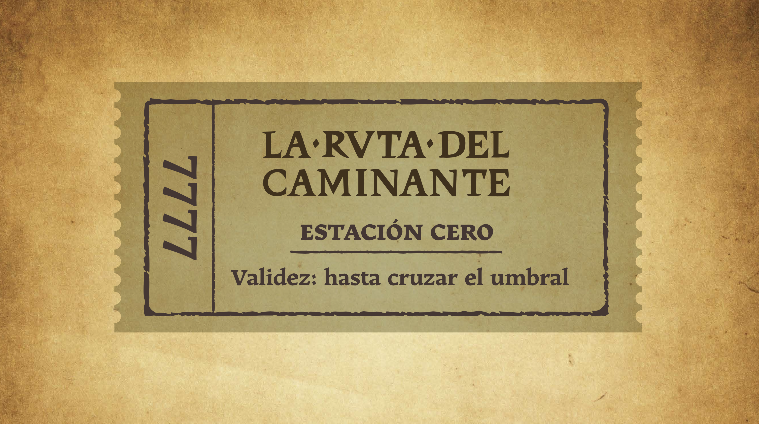 La Estación Cero: Bienvenida Al Viaje